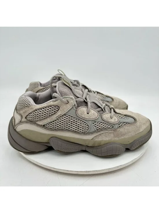 adidas Yeezy 500 Men Size 9 GX3607 Ash Grey Gray Low Top Casual Shoes - Picture 5 of 11